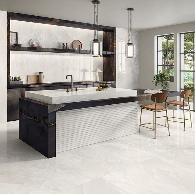 Emil Ceramica Керамогранит Tele Di Marmo Onix Ivory 60x120 Lappato