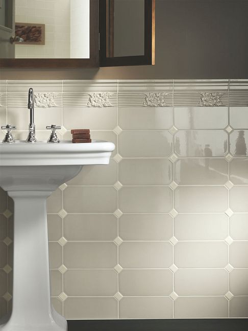 Керамическая плитка Ceramiche Grazia New Classic Ottagono Tortora 13x26