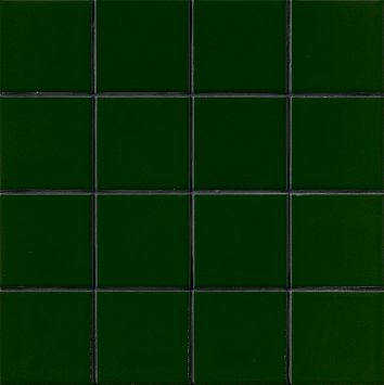 Керамогранит Mutina Din Dark Green Matt 7,4X7,4 Rete 30,2X30,2