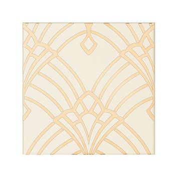 Керамическая плитка Petracers Grand Elegance Rubino Deco Avorio Oro Cromo 20X20