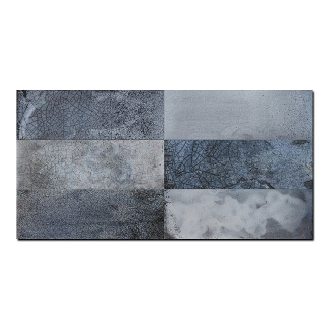 Керамическая плитка Peronda FS Raku Blue Mat 20x40