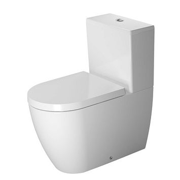 Duravit Me by Starck Унитаз  моноблок   37х65 см, слив универсальный,  с креплениями, цвет: белый