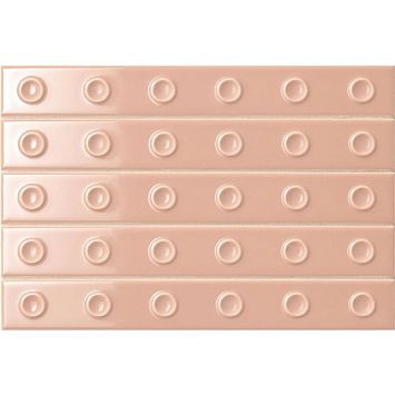 Плитка Mutina Punto Glossy Down Rose 21x31,5