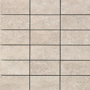 Керамогранит Casalgrande Padana Marmoker Mosaico Travertino Titanium Lucido 30x30