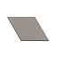 Керамогранит Equipe Rhombus Dark Grey Smooth Mat 14x24