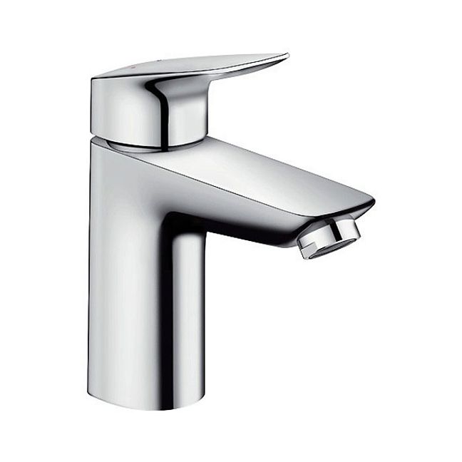 Смеситель для раковины Hansgrohe Logis, С донным клапаном, Цвет: хром