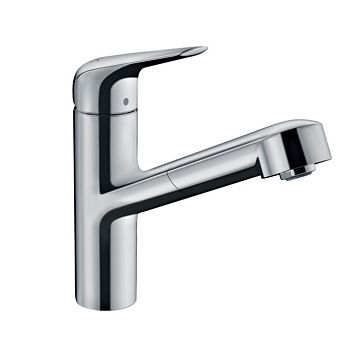 Смеситель для кухни Hansgrohe Focus однорычажный, на 1 отв., с выдвижной лейкой, 50см. мax., цвет: хром