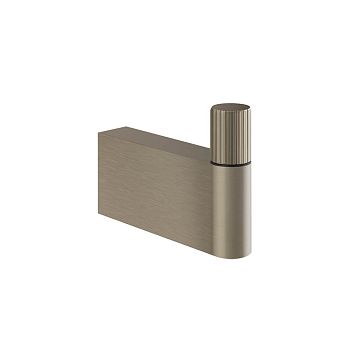 Крючок настенный Gessi Habito Rigato, цвет Finox Brushed Nickel