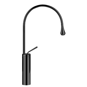 Cмеситель для раковины Gessi Goccia, H-523mm, отделка черная