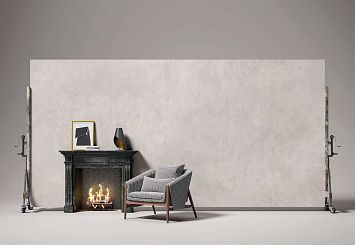 Керамогранит Level Concrete Stuoiato Concrete Ash Naturale 160x320