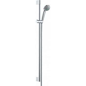 Душевой гарнитур Hansgrohe Crometta 85 Green 95.9см., с ручным душем, цвет: хром