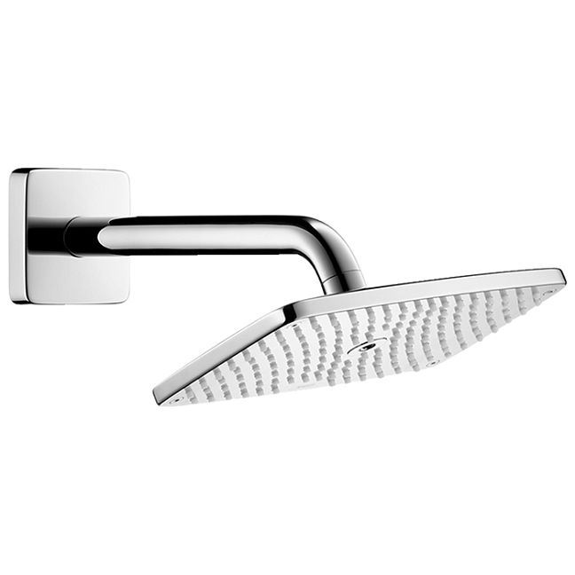 Верхний душ Hansgrohe Raindance Е, 25х15см., настенный, цвет: хром