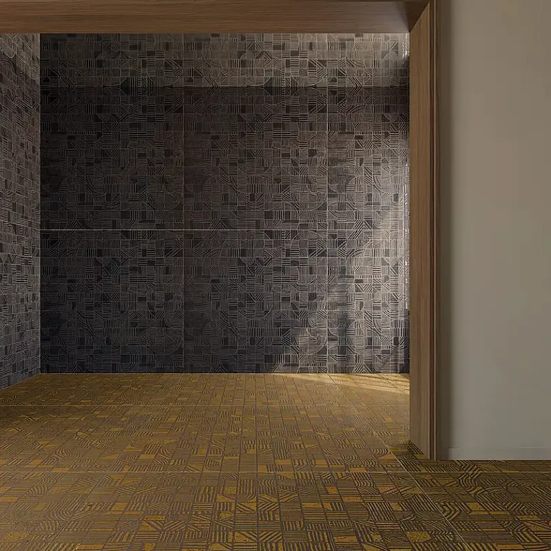 Керамогранит Mutina Mater Segno Nero 120x120