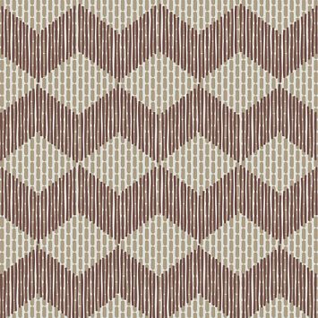 Керамогранит Mutina Tape Zigzag Brown 20,5x20,5