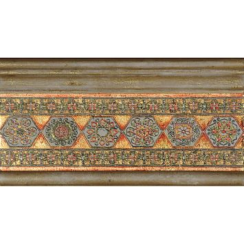 Мраморная плитка Akros Decorative Art Ducale M2056 Biancone Gold 9,8x30,5