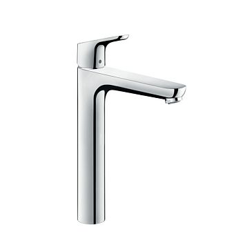 Смеситель для раковины Hansgrohe Focus однорычажный, высокий h:23см., на 1 отв., цвет: хром