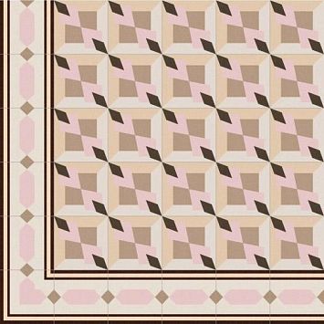 Керамическая плитка Vives 1900 Beige Morera Matt 20x20