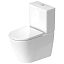 Duravit D-Neo Моноблок 370x650 мм, безободковый, слив универсальный, цвет: белый