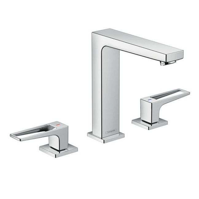 Смеситель для раковины Hansgrohe Metropol .на 3 отв, h:18,3см, излив: 16см, цвет: хром