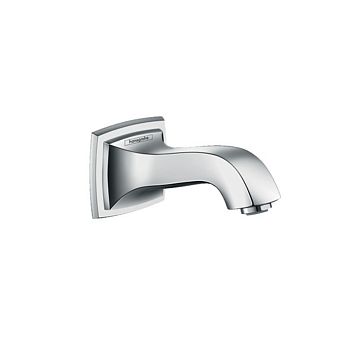 Настенный излив на ванну Hansgrohe Metropol, 15.9см., хром