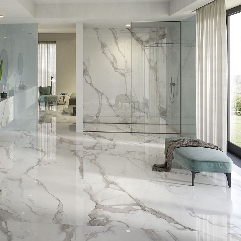 Provenza Керамогранит Unique Marble Calacatta Regale 60x120 Silktech