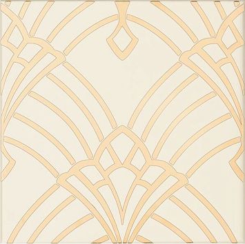 Керамическая плитка Petracers Grand Elegance Rubino Deco Avorio Oro Cromo 20X20