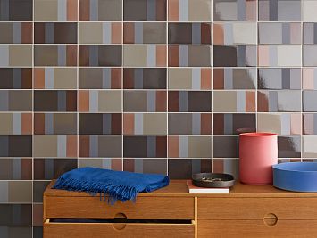 Керамогранит Mutina Diarama Blush Dark Luc 9,4x18,7