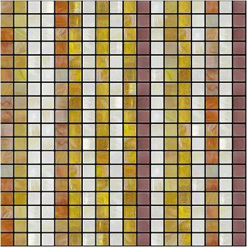 Стеклянная мозаика Art&Natura Stringhe Mosaic Di Fuoco 3 29,5x29,5