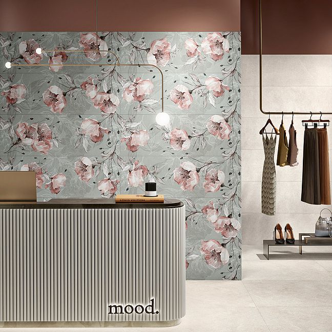 Love Ceramic Tiles Керамогранит Sense Floral 35х100x0,8 Rett