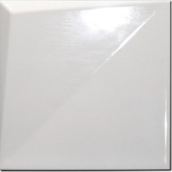 Керамическая плитка WOW Essential Noudel L White Gloss 25x25