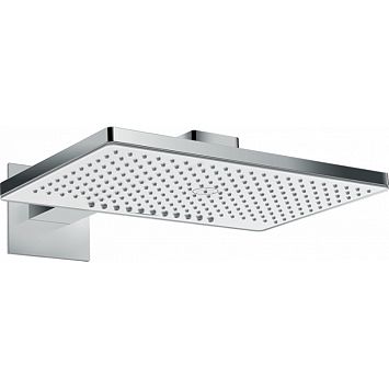 Верхний душ Hansgrohe Rainmaker Select 460 46х30см., настенный, цвет: хром/белый