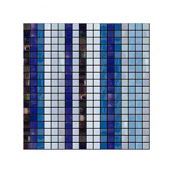 Стеклянная мозаика Art&Natura Stringhe Mosaic Di Mare 2 29,5x29,5