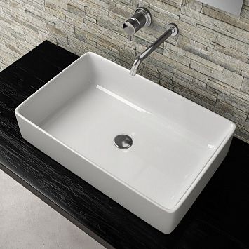 РАКОВИНА  LAVABO TOKYO APPOGGIO RETTANGOLARE    НАКЛАДНАЯ  11 кг   50х38 см