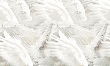 Декоративное покрытие Inkiostro Bianco Wallcovering Collection 2017-18 Wings
