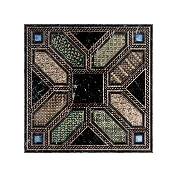 Мраморная плитка Akros Axioma ApsIdha T Nero Marquinia Silver 40x40