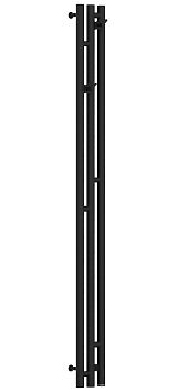 Полотенцесушитель электрический Сунержа Терция 3.0 1500х106 правый (Тёмный титан муар)