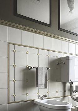 Керамическая плитка Ceramiche Grazia Amarcord Ottagono Bianco Matt 20X20