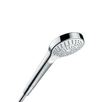 Ручной душ Hansgrohe Croma Select S Multi 11см, цвет: белый/хром