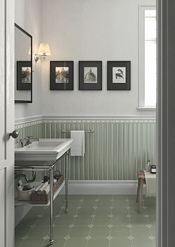 Бордюр Ceramiche Grazia Cottage Listello Verde 5x20