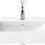 Duravit DuraSquare Раковина, 450x350xh140, отв для смес1, без перелива, включая выпуск с керамической крышкой, цвет: белый