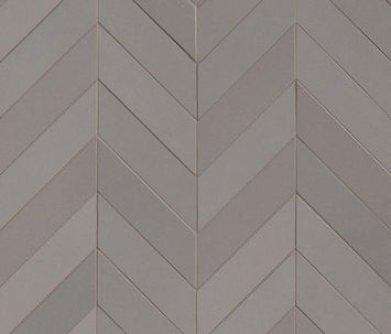 Керамогранит Mutina Mews Chevron Pigeon 5.5x19.6 см, серый