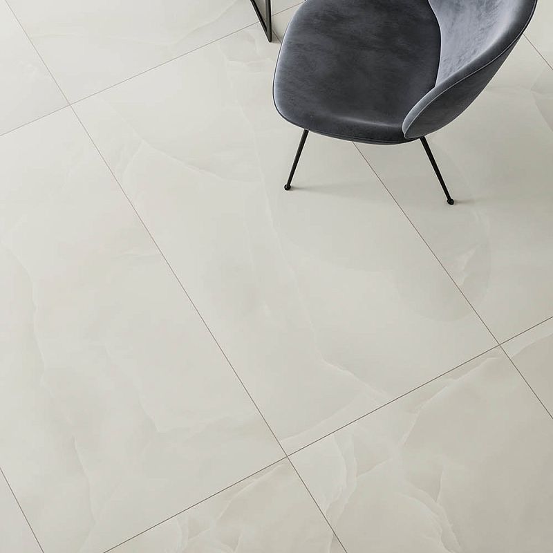 Refin Керамогранит Prestigio Onyx White 120x120x0,9 Lucido Rt