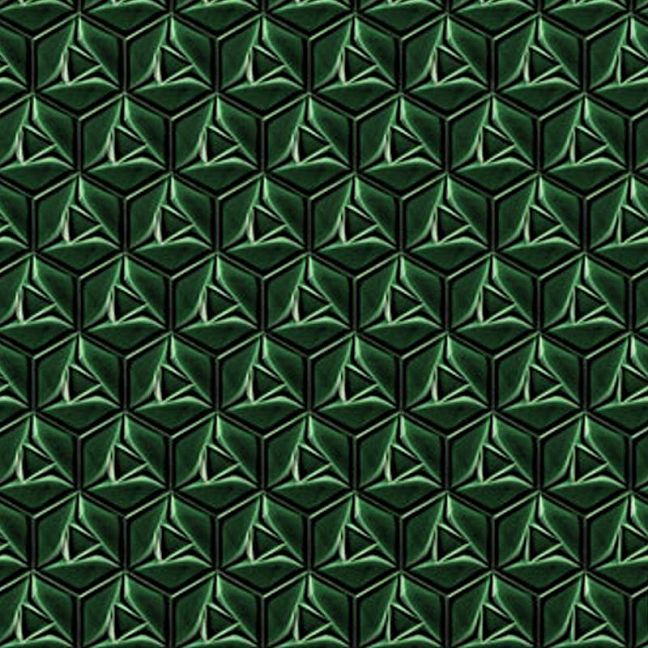 Керамическая плитка Etruria Design Concetto Spaziale Esagono Emerald Green (Craquele) 1° Scelta 16x18,5