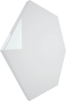 Керамическая плитка WOW Wow Collection Hexa Liso Ice White Gloss 21,5x25