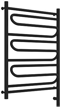 Полотенцесушитель электрический Сунержа Элегия 3.0 800х600 МЭМ правый, Матовый чёрный