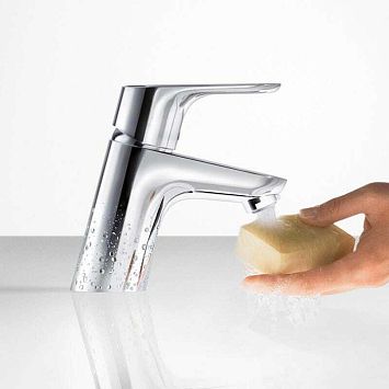 Смеситель для раковины Hansgrohe Focus 1 отв., цвет: хром