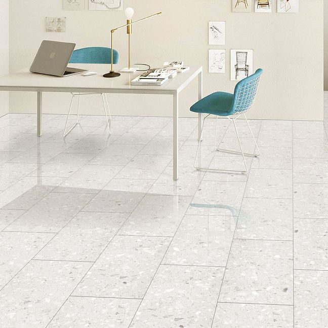 Керамогранит Art&Natura Ceramica Marmo River Mosaic White 60x120х0,9 Glossy