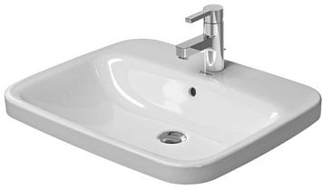 Duravit DuraStyle Раковина 61,5х49,5 см, 1 отв. для смесителя, покрытие WonderGliss, цвет: белый.