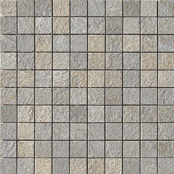 Керамогранит Casalgrande Padana Mineral Chrom Mosaico Mineral Grey 30x30