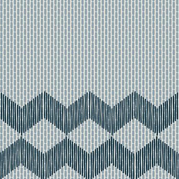 Керамогранит Mutina Tape Zigzag Half Blue 20,5x20,5